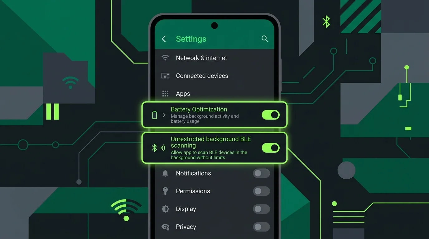 Temperature profile telemetry indicating consistent communication flow